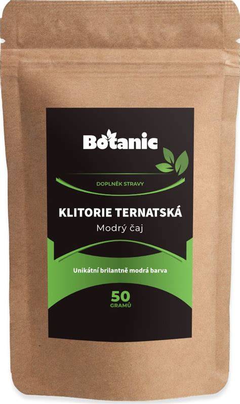 modrý čaj z Klitorie ternatské - původ a použití