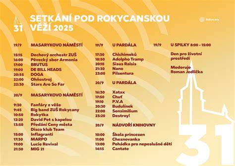 Setkání pod rokycanskou věží - program a expozice