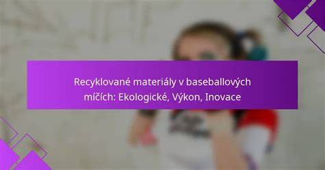 ekologické certifikace a recyklované materiály