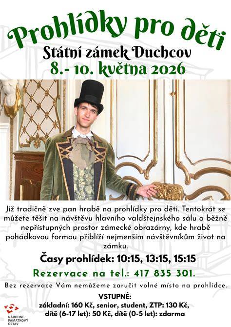 Pohádkové prohlídky pro děti u zámku