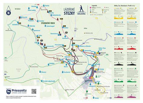 infografika trasy stezky Planá-Mariánské Lázně