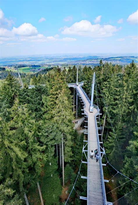 allgäu Skywalk a korunová stezka