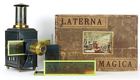 historické promítačky a laterna magika