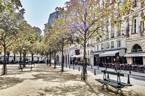 Place Dauphine a okolí z výšky
