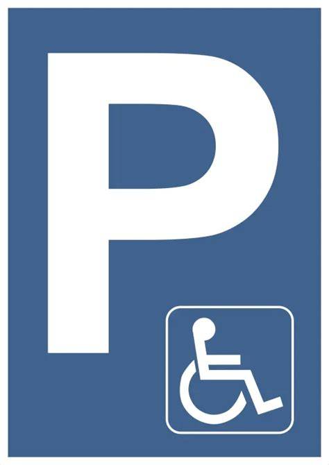 Parkoviště pro invalidy u terminálu