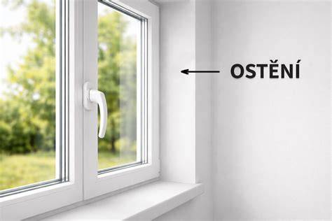 vizuální detail zaměření kotev a ostění