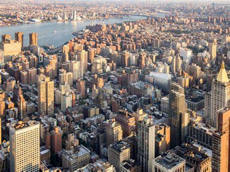 New York City urban landscape and landmarks
