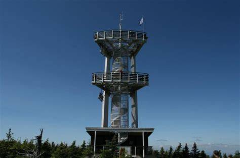 grafika: rozhledna Smrk a panorama