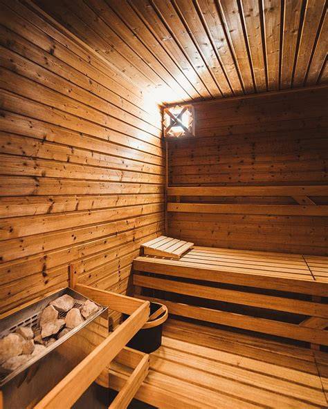 Privátní finská sauna v Hotelu Orion