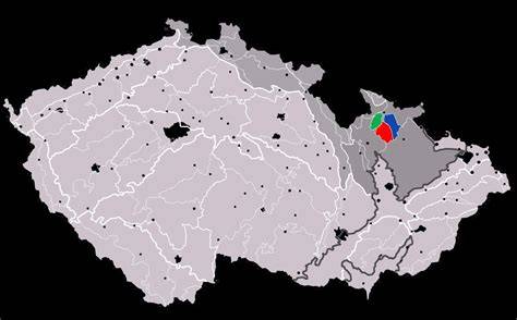 mapa regionu Svratecká hornatina