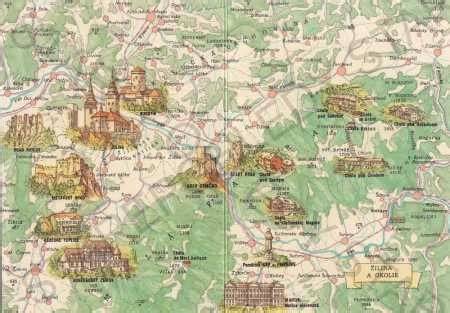 mapa Antalye a Side s památkami