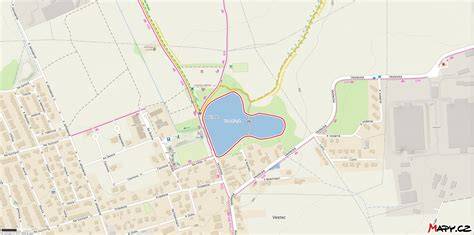 mapa s Delfami a okolím