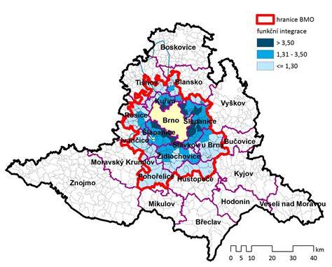 Brněnská oblast a ubytovací zařízení