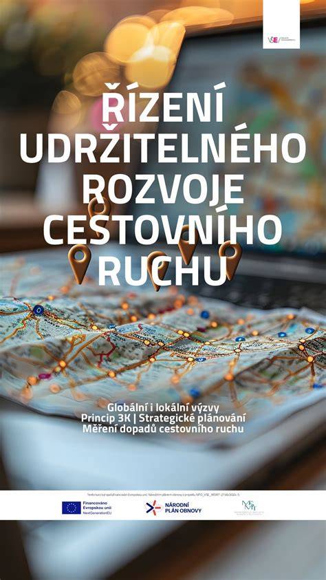 vizuální znázornění udržitelného rozvoje cestovního ruchu