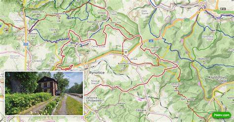 mapa pobytu půjčovny u Horní Hanychov