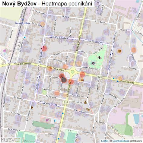 mapa regionu Nový Bydžov a okolí