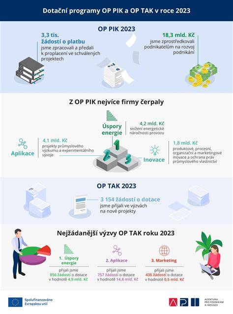 infografika o programech 55+ a dotacích