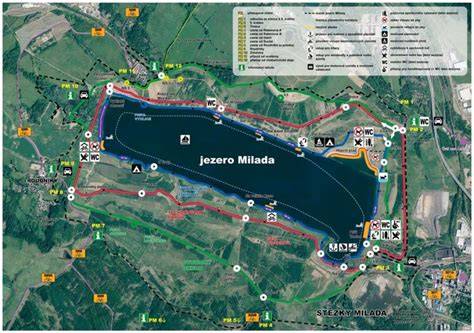 přehledné umístění kempu Rose na mapě jezera Maggiore