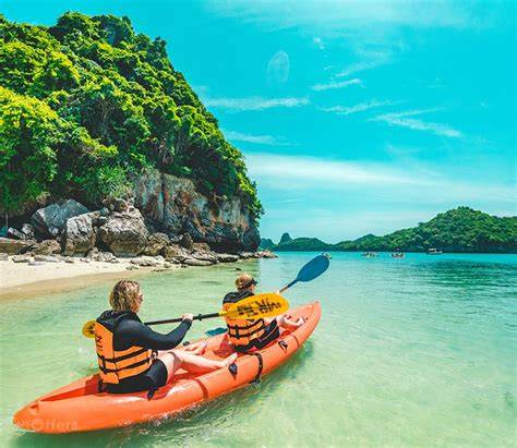 Ang Thong Marine Park pohled z kajaku
