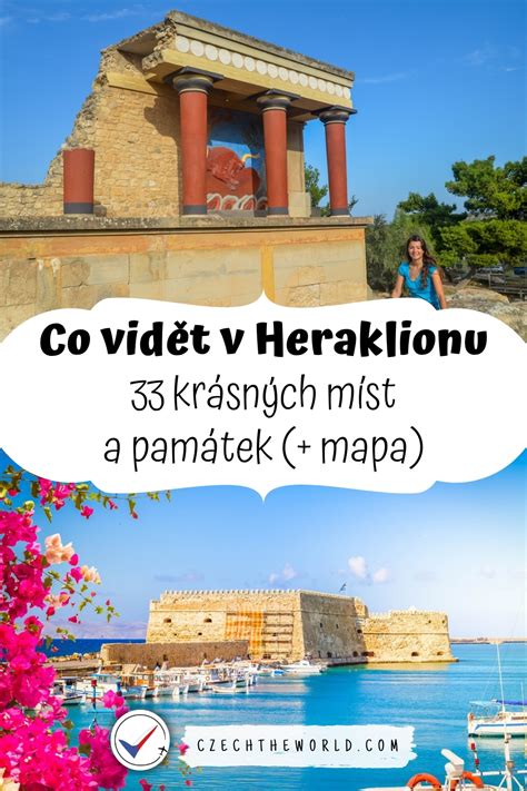 Mapa půjčoven motorek v Heraklionu