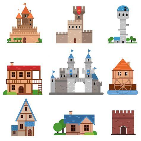 kreslené ilustrace světových zemí a kultur