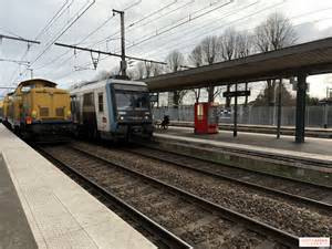 Trať RER B v Paříži