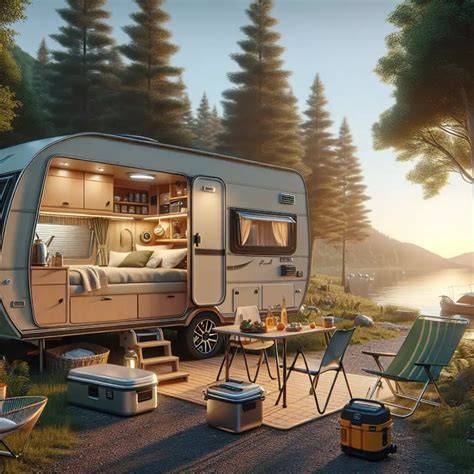 inzertní obrázek: karavan v přírodě