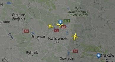 Mapa letiště Katowice a hlavní terminály