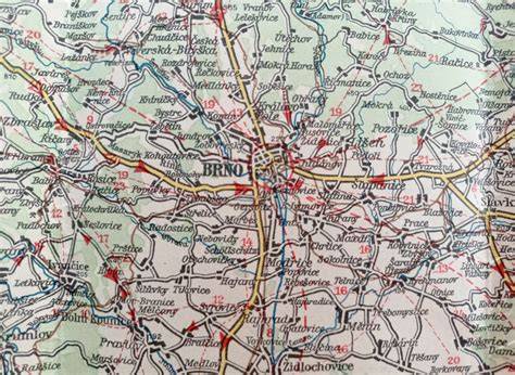 mapa Brijun a okolí