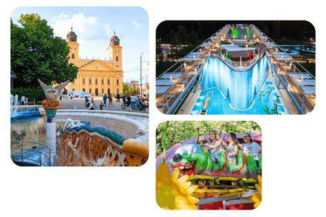 Aquaticum Debrecín - komplex lázní a zahrady