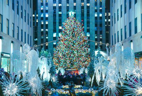 Vianočný stromček pri Rockefeller Center
