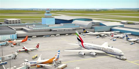 World of Airports - letištní provoz a letadla