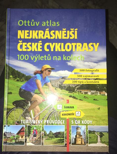 obal knihy Ottův atlas Nejkrásnější české cyklotrasy