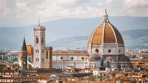 Florencie hlavní památky - katedrála, Duomo, Ponte Vecchio