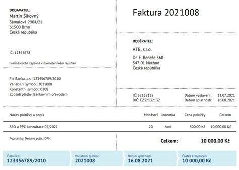 stornos faktury neplátce DPH - praktický průvodce