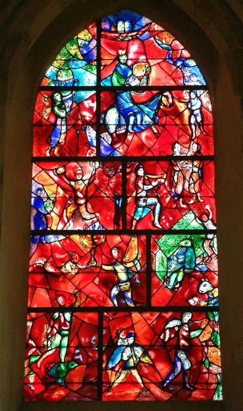 Chagall mosaics in Vence’s cathedral