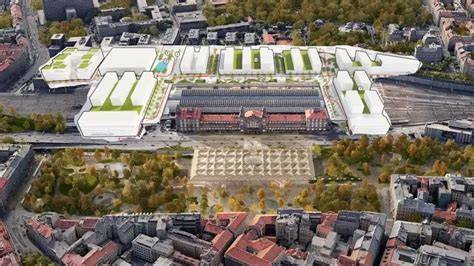 Praha - Nádraží Hlavní nádraží (vizualizace projektu)
