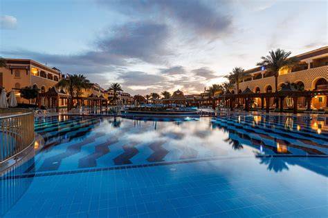 Sentido Mamlouk Palace Resort - bazény a Shahrzad