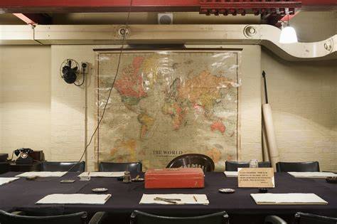 Cabinet War Rooms - historické podzemí v Londýně