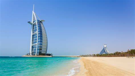 Kite Beach výhled na Burj Al Arab
