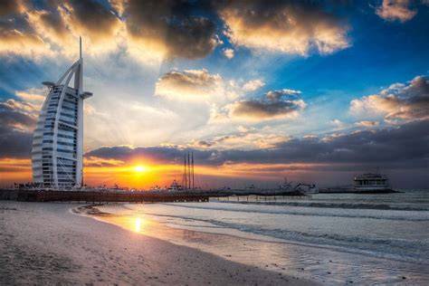 Sunset Beach výhled na Burj Al Arab