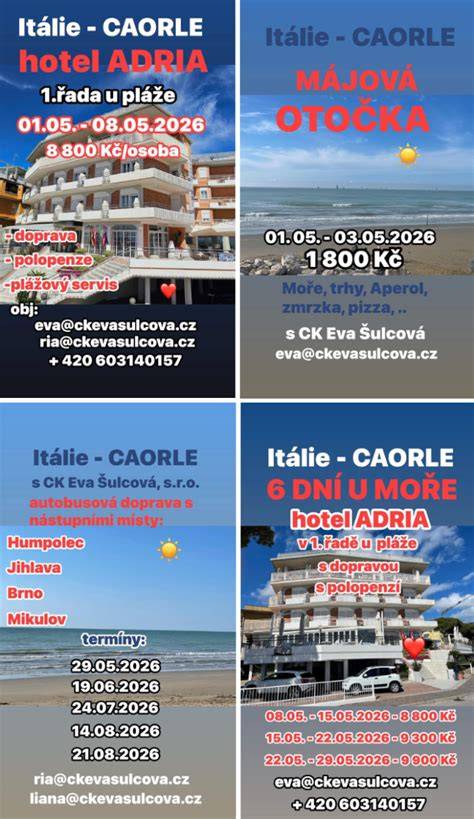 Porovnání Caorle a Portofina na mapě