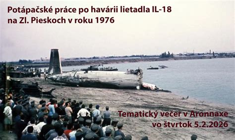 informační grafika o havárii Il-18 a hlavních částech letadla