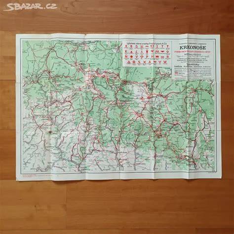 mapa zimních středisek a plakátů