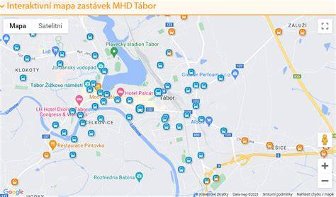 mapa polohy a blízká doprava