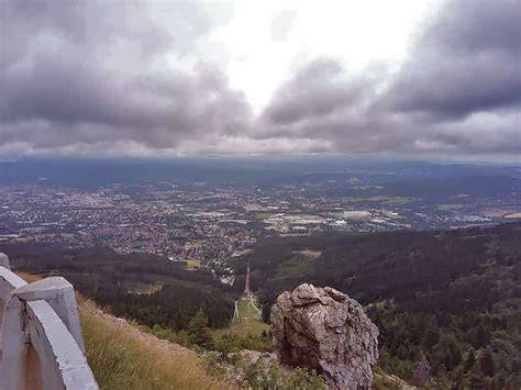 výhled na hory z pensionu Horalka