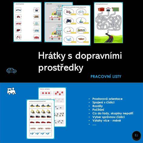 vizualizace trasy s různými dopravními prostředky (7 slov)