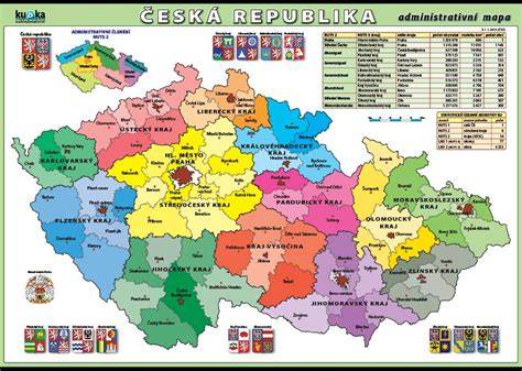 téma obrázku (mapa Česká republika a regiony)