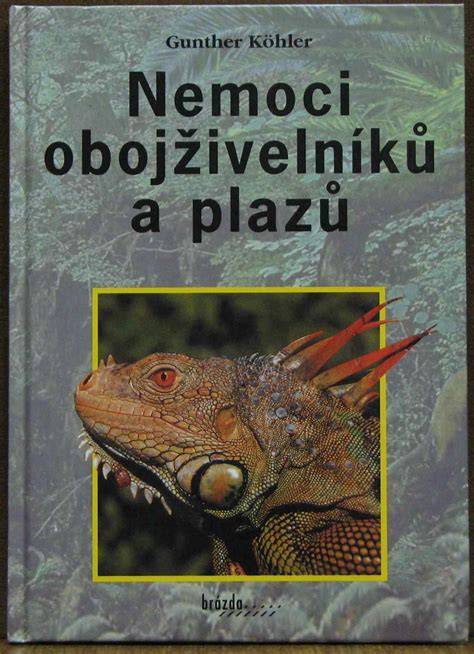 barevné fotografie a kresby obojživelníků a plazů