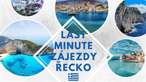 Řecko a Last Minute nabídky infografika